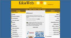 Desktop Screenshot of kikisweb.de